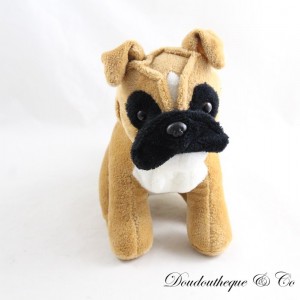 PLAYKIDS Bulldog Hund Plüsch Braun Schwarz