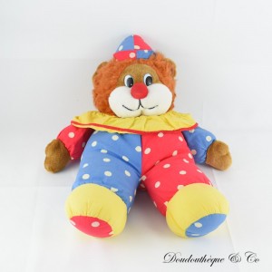 Vintage JEMINI Kollektion Clown Löwe Plüsch 50 cm
