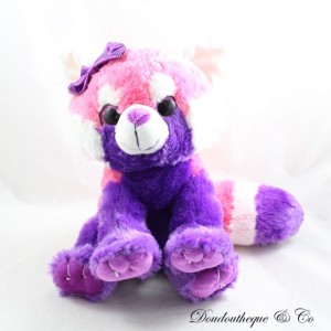 Peluche renard WILD REPUBLIC rose violet renarde 32 cm