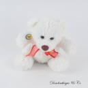 FIZZY Bär Plüsch Sitztuch Rot 12 cm