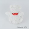 FIZZY Bär Plüsch Sitztuch Rot 12 cm