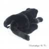 Oso de peluche pantera negra STORY ojos amarillos 35 cm