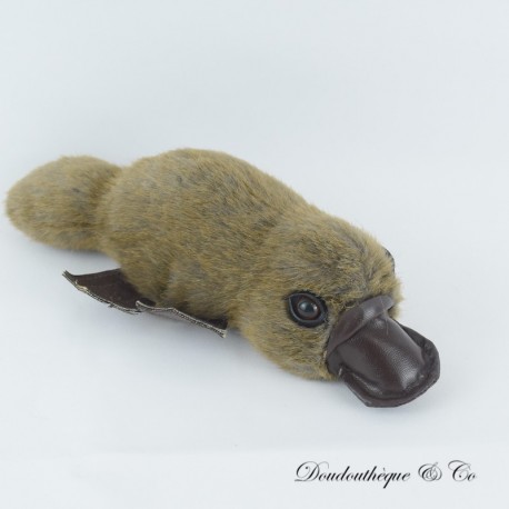 Schnabeltier Plüsch CITER Australia braune Beine und Schnabelleder 26 cm Schnabeltier Plüsch CITER Australia braune Beine und Schnabelleder 26 cm