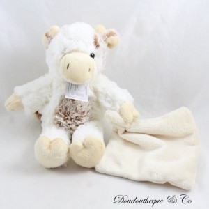 Kuhplüsch STORY OF A BEAR HO Studio Einstecktuch beige weiß 20 cm