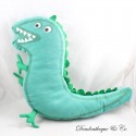 Ausgestopftes Dinosaurier-Kissen LAARNT Decke von George Peppa Schweingrün 40 cm