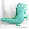 Ausgestopftes Dinosaurier-Kissen LAARNT Decke von George Peppa Schweingrün 40 cm