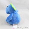 PRIMARK Mini Dinosaurier Plüschtier Blau Glänzend Grün Wappen 13 cm