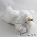 AURORA weißer Einhorn-Plüsch mit goldenem Horn