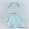Vintage Puffalump Style Bär Plüsch aus blauem und gelbem Fallschirm Canvas 30 cm