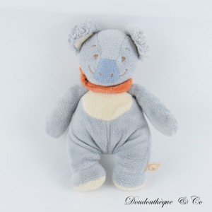 Cuby Koala Kuscheltier NOUKIE'S Australia blau beige orange Schal 17 cm