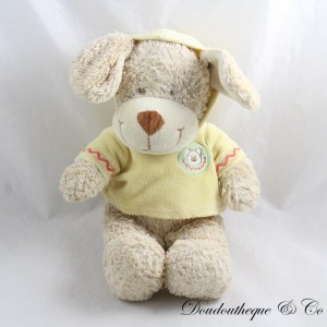 Kuschelhund NICOTOY Sweatshirt gelb