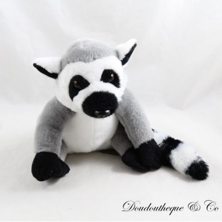 Lemur Plüsch RAVENSDEN grau schwarz Lemur Plüsch RAVENSDEN grau schwarz