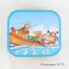 Asterix und Obelix Keksdose unter den Bretonen DELACRE métal 2012 20 X25 cm