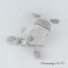 Fifi Hundekuscheltier DIMPEL hell- und dunkelgrauer Schal 17 cm