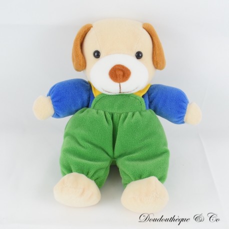 Peluche Chien ANIMAL ALLEY vert bleu Toys r us 26 cm