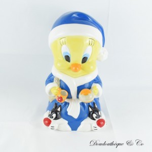 Titi 3D Keksdose AVENUE OF THE STARS Looney Tunes Keramik Keks- oder Kuchenschachtel 35 cm
