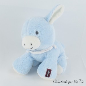 KALOO Esel Plüsch Lakritz Esel Les Amis Blau Weiß Bandana 18 cm
