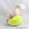 Mini Rabbit Schmusetuch KALOO Schnullerclip Grün Lila 12 cm