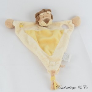 Flaches Kuscheltier Lion Baboum NOUKIE'S Dreieck Hippoum, Baboum und Zamba Schnullerclip 35 m