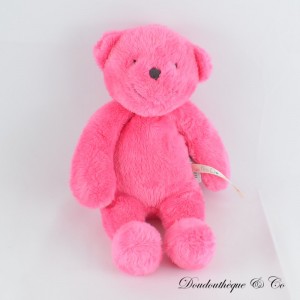 Teddybär MOULIN ROTY rosa Kollektion Les P'tits Doudous 28 cm