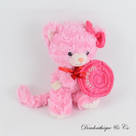 Soft Cat Milly AURORA Pink Sparkly Lollipop so süß! ca. 17 cm Soft Cat Milly AURORA Pink Sparkly Lollipop so süß! ca. 17 cm