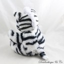 Zebra Plüschtier SOFT FRIENDS weiß grau schwarz Streifen sitzend24 cm