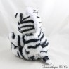 Zebra Plüschtier SOFT FRIENDS weiß grau schwarz Streifen sitzend24 cm