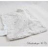 Flaches Kaninchen Kuscheltier VERTBAUDET quadratisch weiß