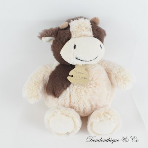 Kuhplüschtier STORY D'OURS beigebraun 25 cm