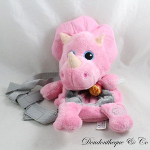 CHUPA CHUPS rosa Dinosaurier Plüsch Rucksack