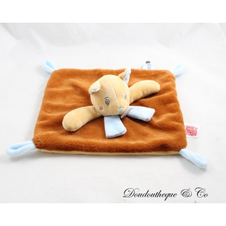 Haselnuss Eichhörnchen Flache Decke BABY NAT' Les compagnons de la forêt braun orange BN6010 Haselnuss Eichhörnchen Flache Decke BABY NAT' Les compagnons de la forêt braun orange BN6010