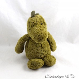 Kleines Plüschtier Dino JELLYCAT Bashful Dunkelgrün Dinosaurier 20 cm