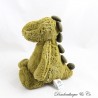 Kleines Plüschtier Dino JELLYCAT Bashful Dunkelgrün Dinosaurier 20 cm