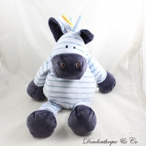 Zebrito Zebra Plüschtier NOUKIE'S Achille und Zebrito blau gestreift 43 cm