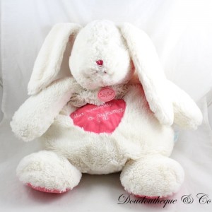 Peluche range pyjama lapin BABY NAT' Câlins