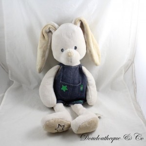PERICLES Bunny Plüsch Blaue Overalls