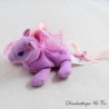 Mini Plüsch Pony HASBRO My Little Pony Mütze Sitzsack Vintage Rosa Lila 1998