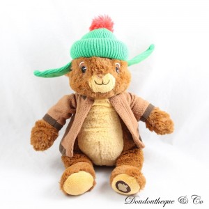 Jeannot PIERRE LAPIN braun braun grün Haube Cousine von Pierre 30 cm