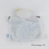 Flaches Panda Kuscheltier SUCRE d'orge grau weiß Schnullerclip 20 cm