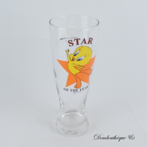 Hohes Vogelglas Titi AVENUE DER STERNE Titi und Grosminet Bierglas 23 cm