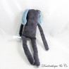 DPAM Hase Kuscheltier blau grau lange Beine Du Pareil au Même 39 cm