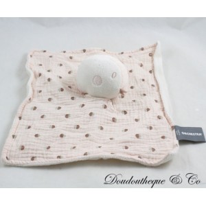 Doudou plat carré oiseau...