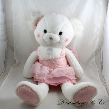 Large Bear Plush Bear STORY Pomponette Large Bear Plush Bear STORY Pomponette