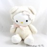 Hello Kitty Katze Plüsch SANRIO H&M verkleideter weißer Bär rosa Schleife 20 cm
