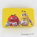 M&M'S Metallbox mit den Darstellungen Rot und Gelb 22 cm
