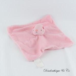 ZEEMAN rosa quadratisches quadratisches Baby-Kuscheltier 24 cm