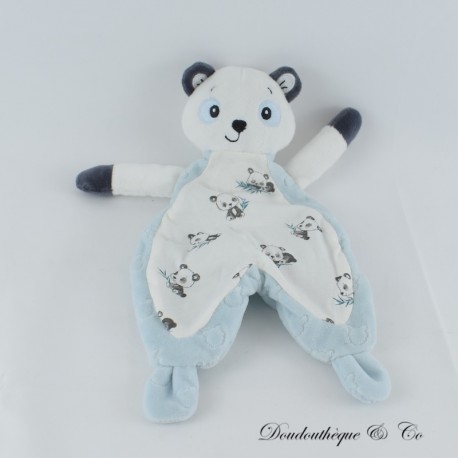 Panda SERGENT MAJOR flaches Kuscheltier blau und weiß 26 cm Panda SERGENT MAJOR flaches Kuscheltier blau und weiß 26 cm