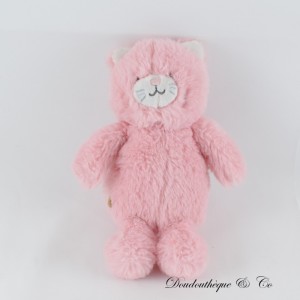 Umweltfreundliches ECOANIMAL Umweltfreundliches Katzenplüschtier Rosa 20 cm