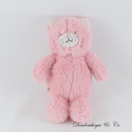 Umweltfreundliches ECOANIMAL Umweltfreundliches Katzenplüschtier Rosa 20 cm Umweltfreundliches ECOANIMAL Umweltfreundliches Katzenplüschtier Rosa 20 cm