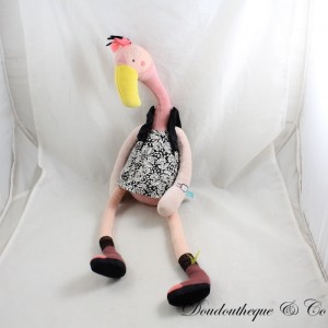 Rosa Flamingo Plüschtier MOULIN ROTY Les Broc & Rolls